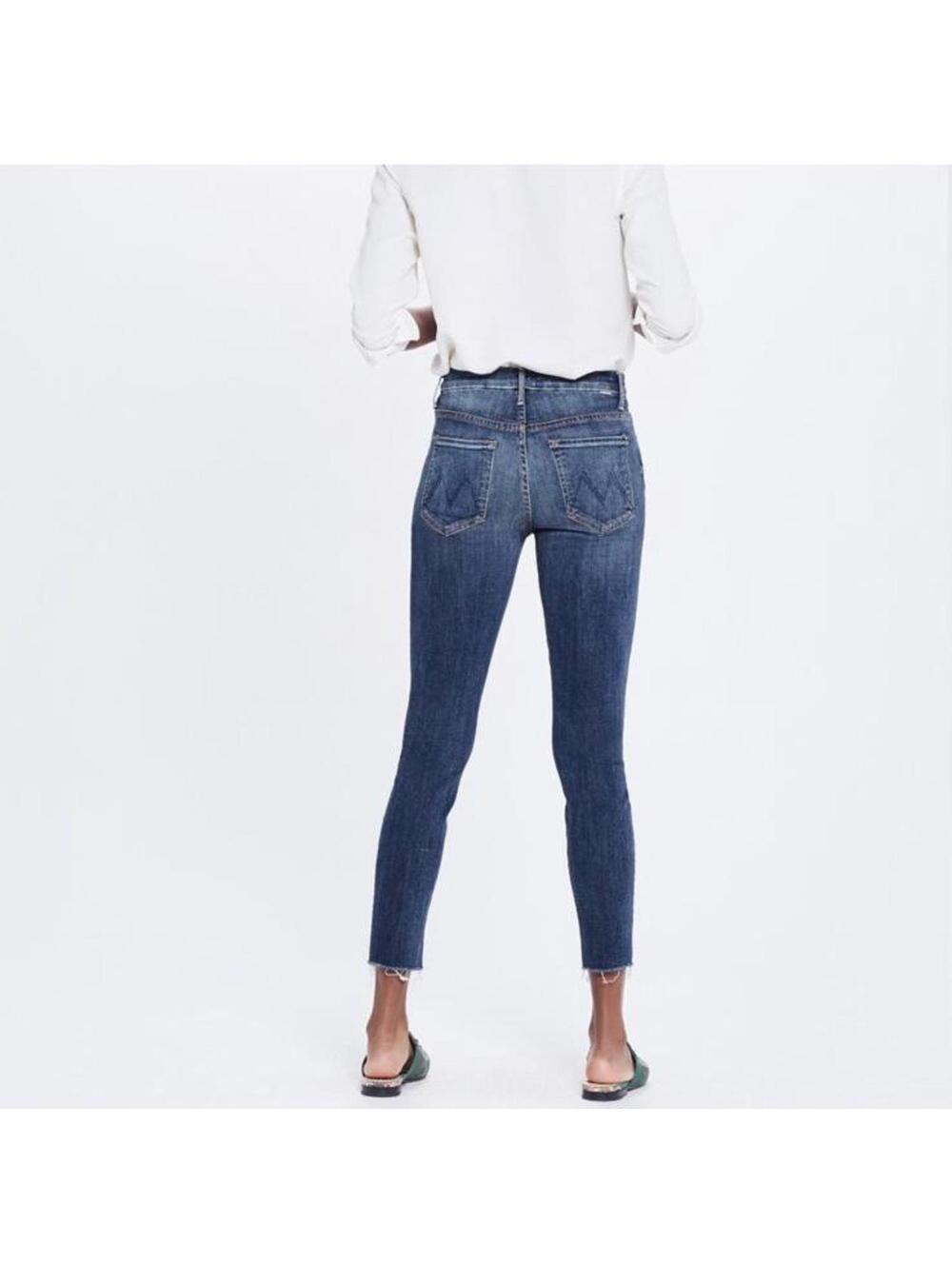 MOTHER The High Waisted Looker Ankle Fray in Not Rough Enough Women’s size 26 - Picture 15 of 15